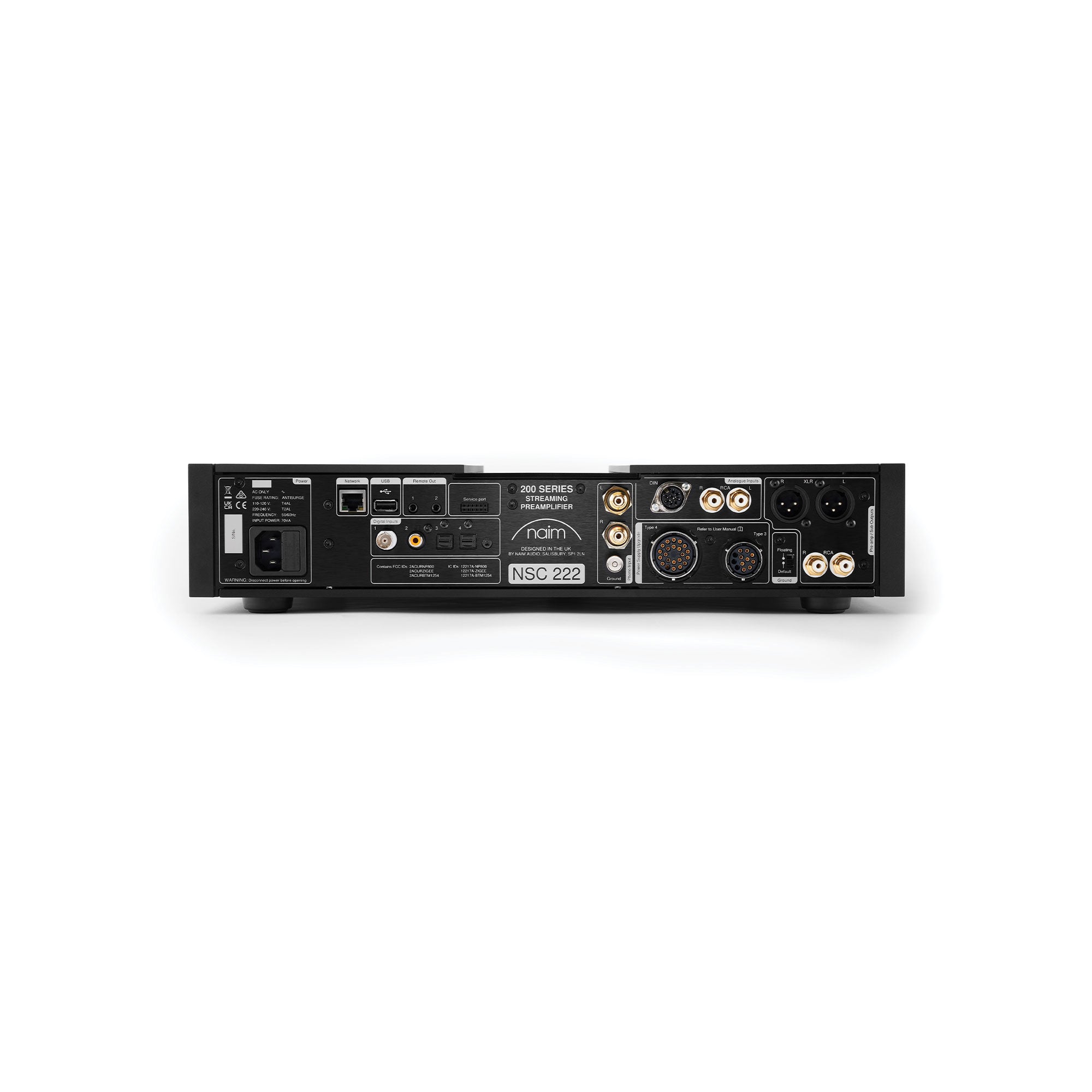 NSC 222 STREAMING PRE-AMPLIFIER