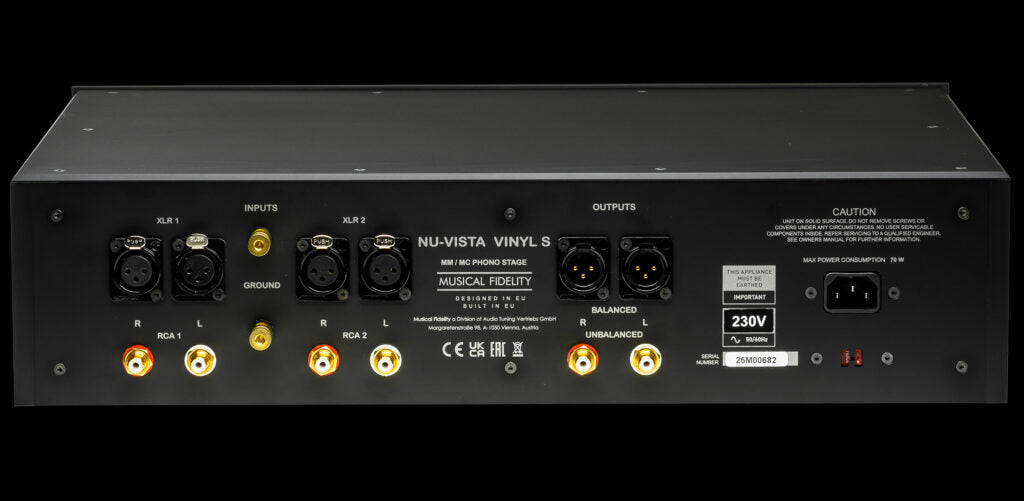 Musical Fidelity Nu-Vista Vinyl S Phono Stage | The Grid HiFi