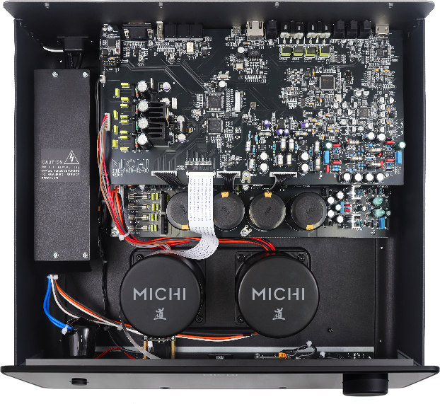 Michi P430 Stereo Preamplifier | ESS DAC & HDMI ARC | The Grid