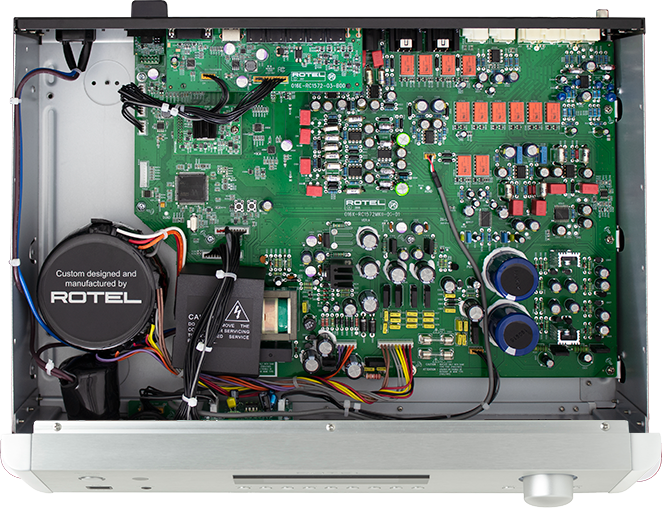Rotel RC-1572MKII Stereo Preamplifier | DAC, XLR & Phono
