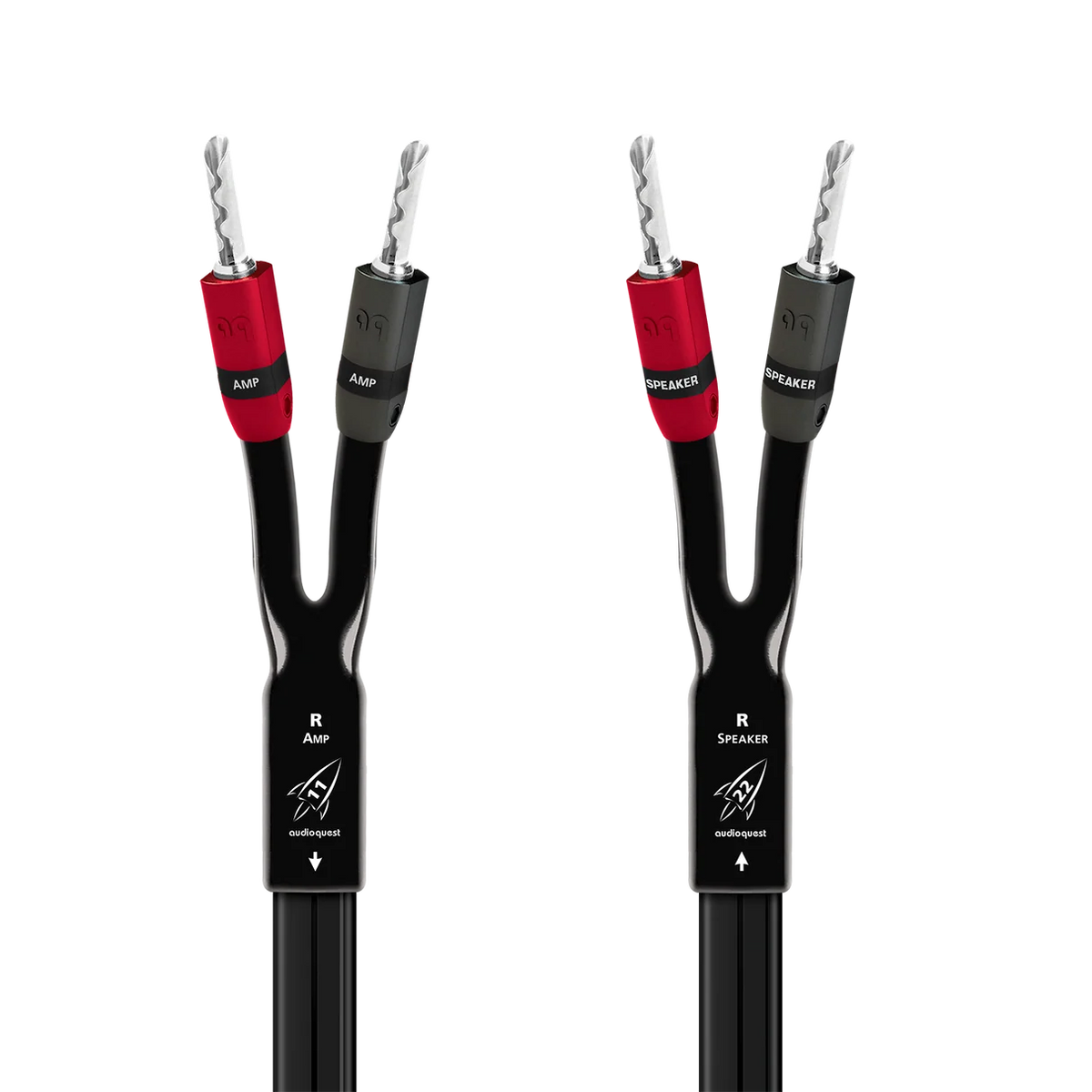 AudioQuest Rocket 11 Full-Range Speaker Cable Pair | The Grid HiFi
