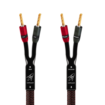 AudioQuest Rocket 33 Full-Range Speaker Cable Pair | The Grid HiFi