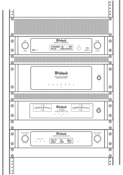 McIntosh MIP200 Power Controller