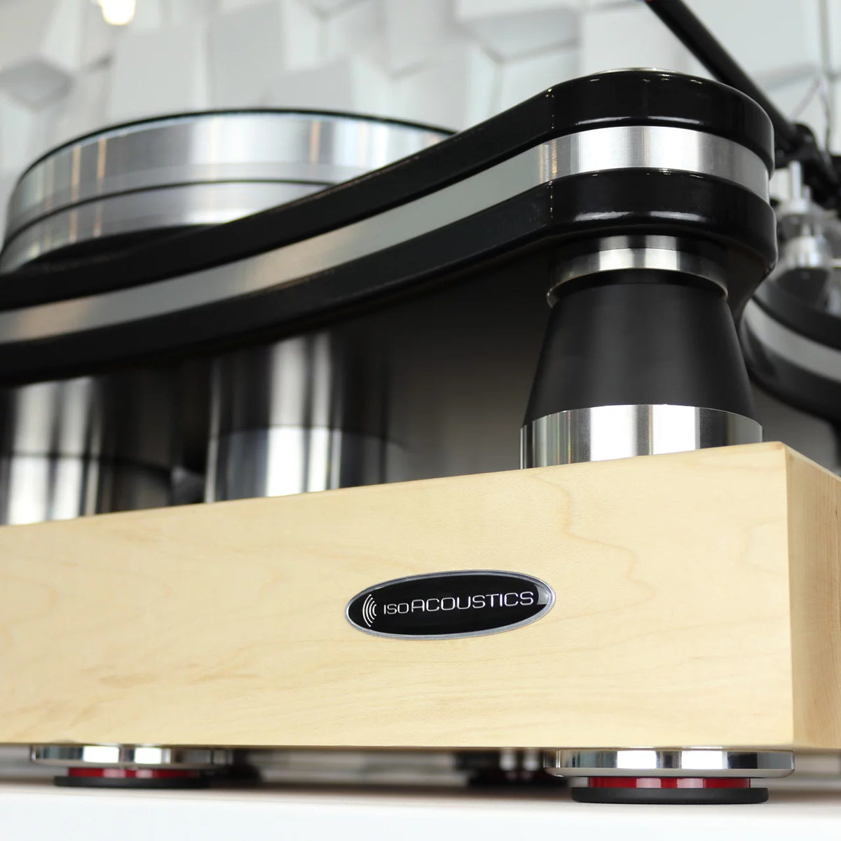 IsoAcoustics DELOS 2216M1 | Maple Turntable Isolation Platform