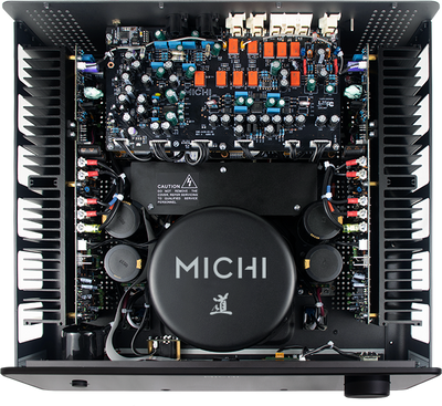 Michi X430 Integrated Amplifier | 340W Class AB | The Grid