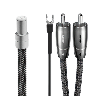 AudioQuest Angel JIS to RCA Tonearm Cable | The Grid HiFi
