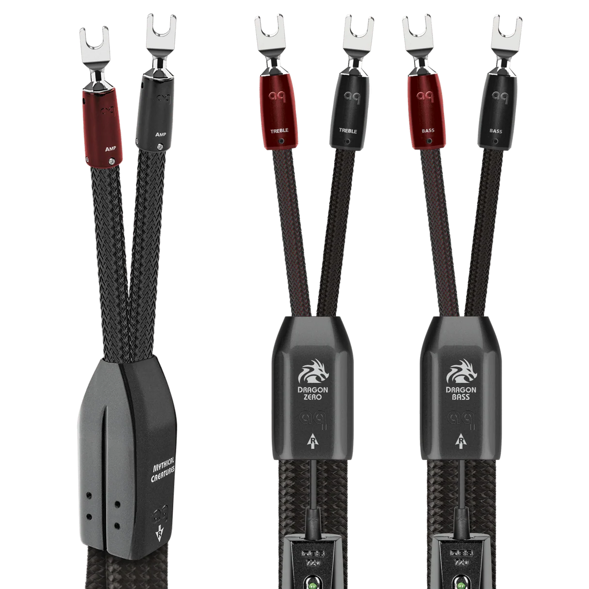 AudioQuest Dragon BiWire COMBO Speaker Cable Pair | The Grid HiFi