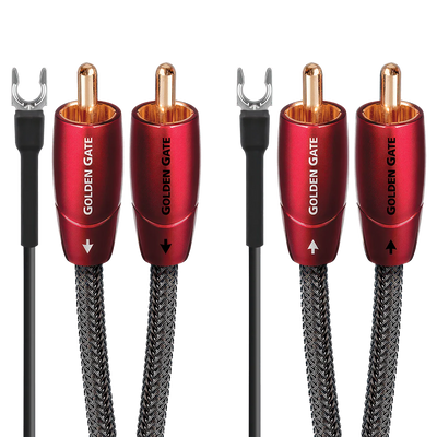 AudioQuest Golden Gate Turntable RCA Cable | The Grid HiFi