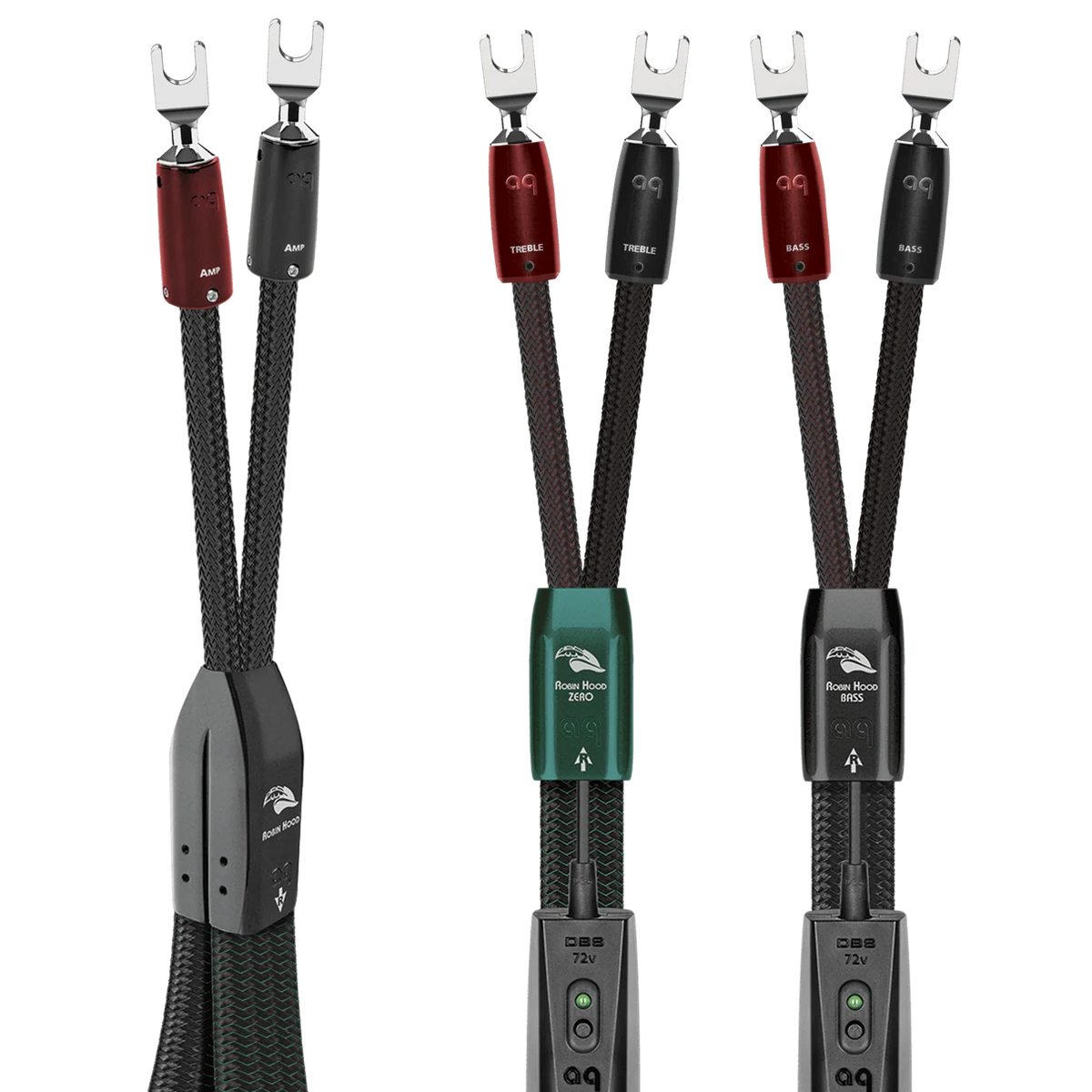 AudioQuest Robin Hood ZERO Speaker Cable Pair | The Grid HiFi