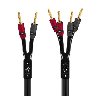 AudioQuest Rocket 11 Single-BiAmp Speaker Cable Pair | The Grid HiFi