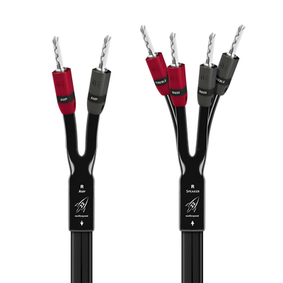 AudioQuest Rocket 22 Single-BiWire Speaker Cable Pair | The Grid HiFi