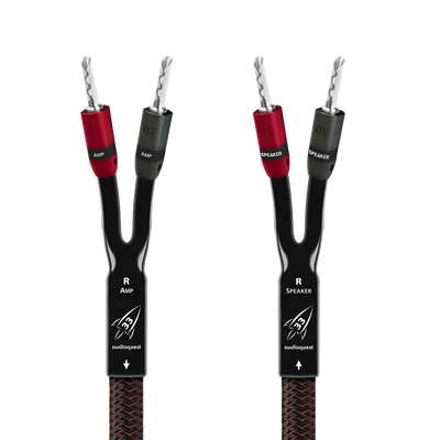 AudioQuest Rocket 33 Full-Range Speaker Cable Pair | The Grid HiFi