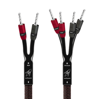 AudioQuest Rocket 33 Single-BiWire Speaker Cable Pair | The Grid HiFi