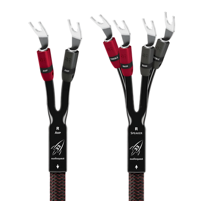 AudioQuest Rocket 33 Single-BiWire Speaker Cable Pair | The Grid HiFi