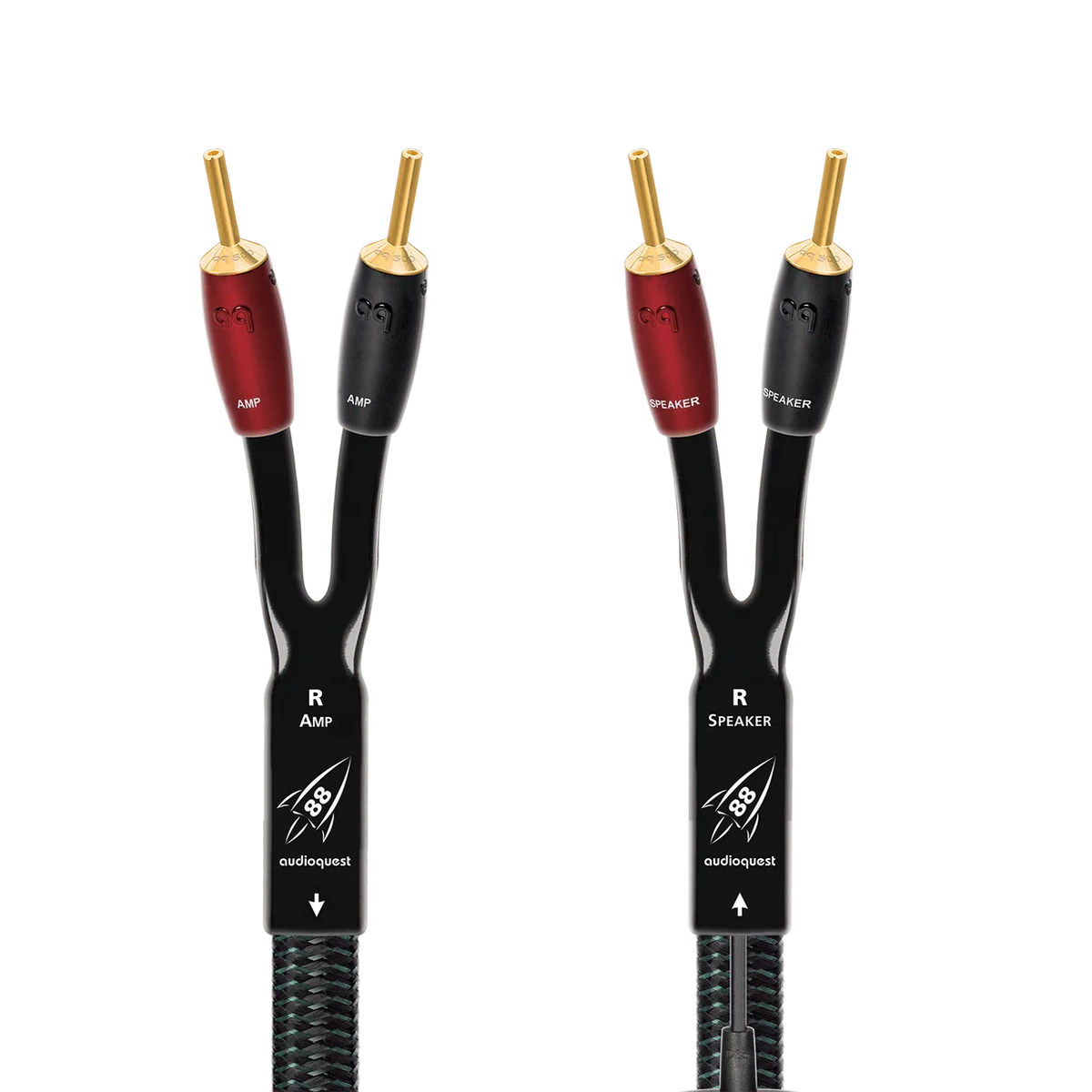AudioQuest Rocket 88 Full-Range Speaker Cable Pair | The Grid HiFi