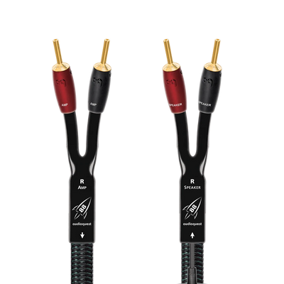 AudioQuest Rocket 88 Full-Range Speaker Cable Pair | The Grid HiFi