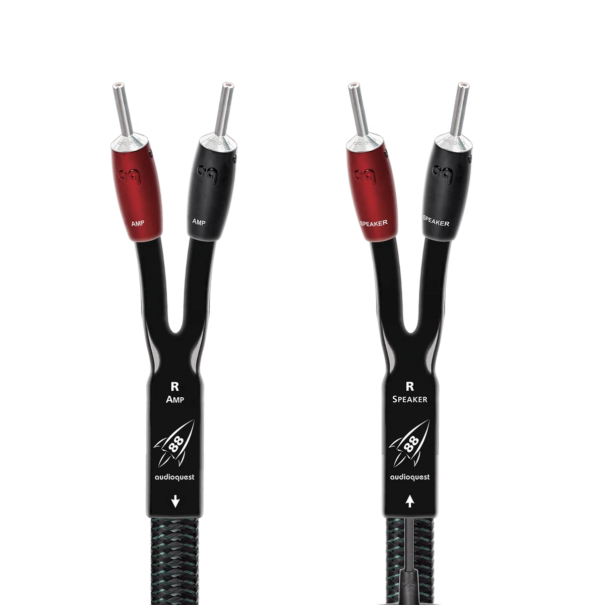 AudioQuest Rocket 88 Full-Range Speaker Cable Pair | The Grid HiFi