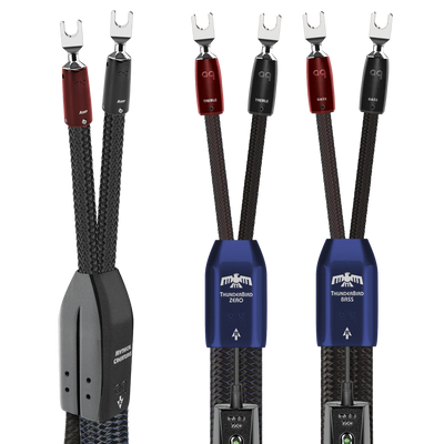 AudioQuest ThunderBird ZERO BiWire COMBO Pair | The Grid HiFi