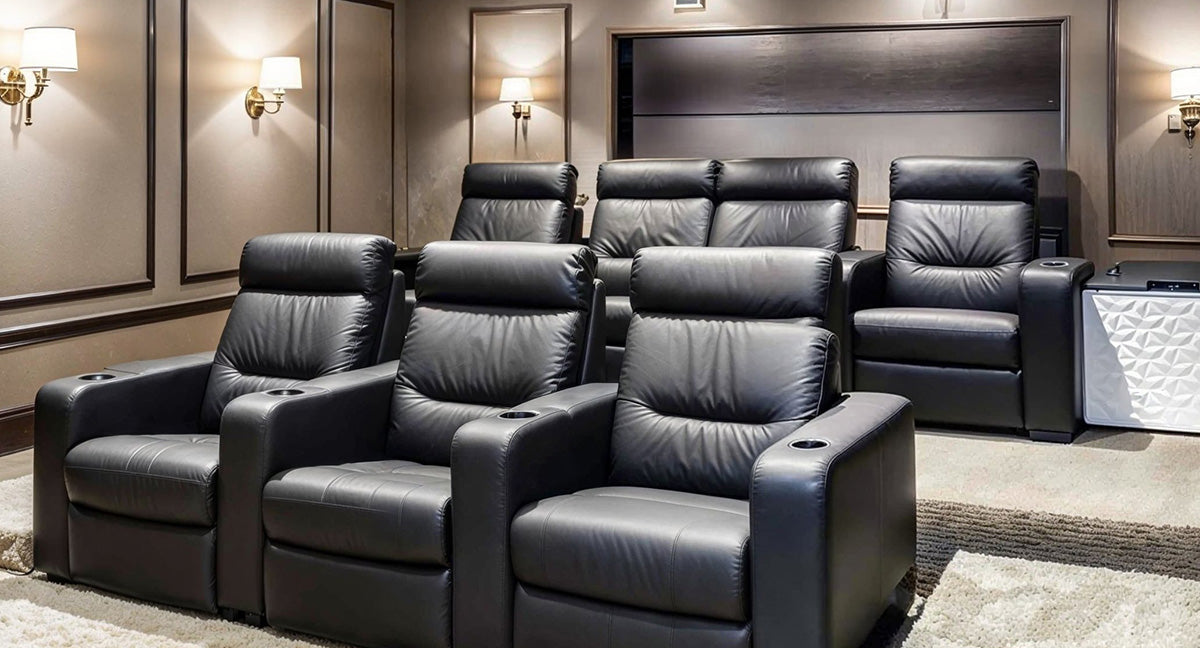 Salamander TC3 Three-Seat Curved Theater Seating | The Grid