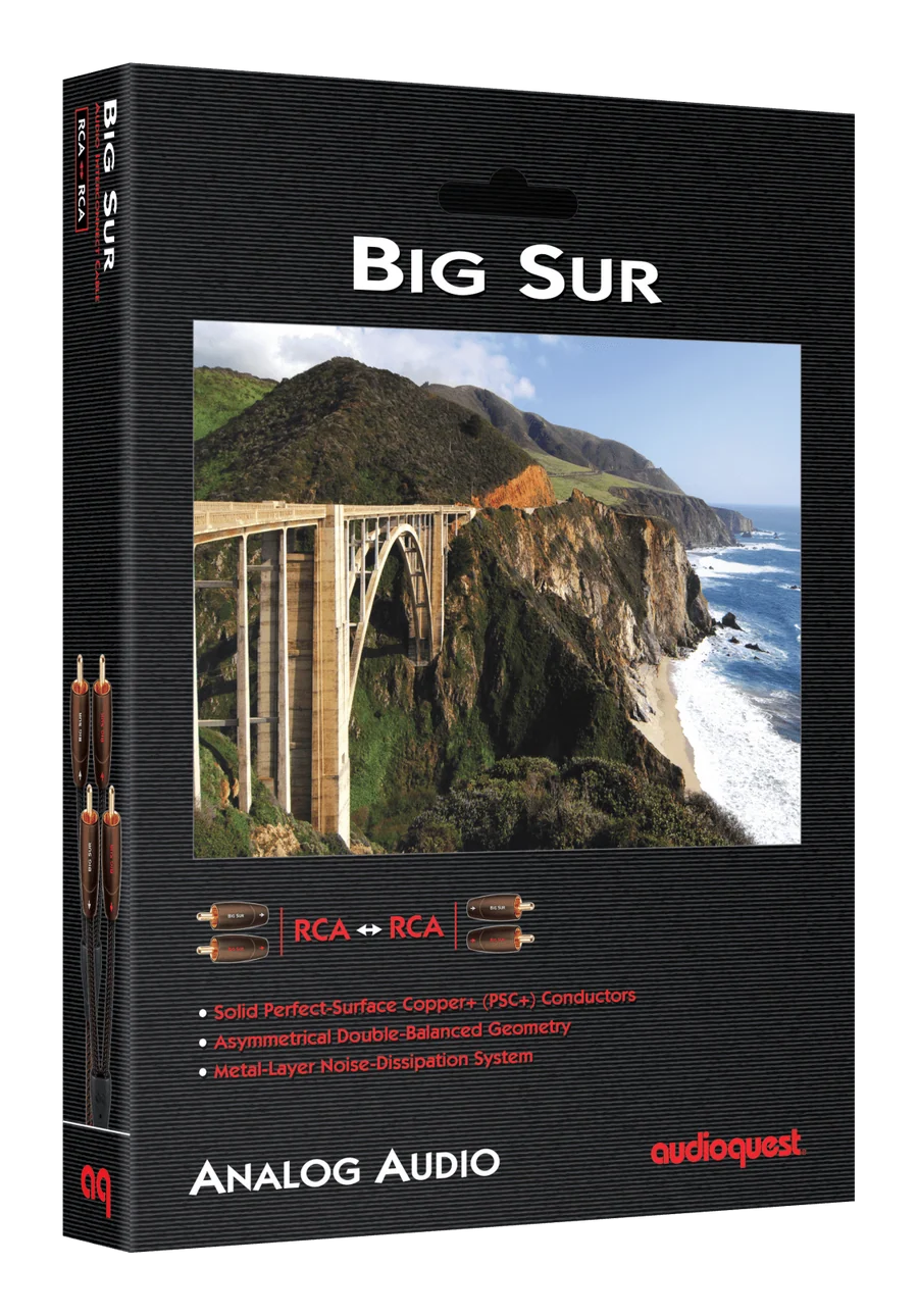 AudioQuest Big Sur RCA Interconnect Cable | The Grid HiFi