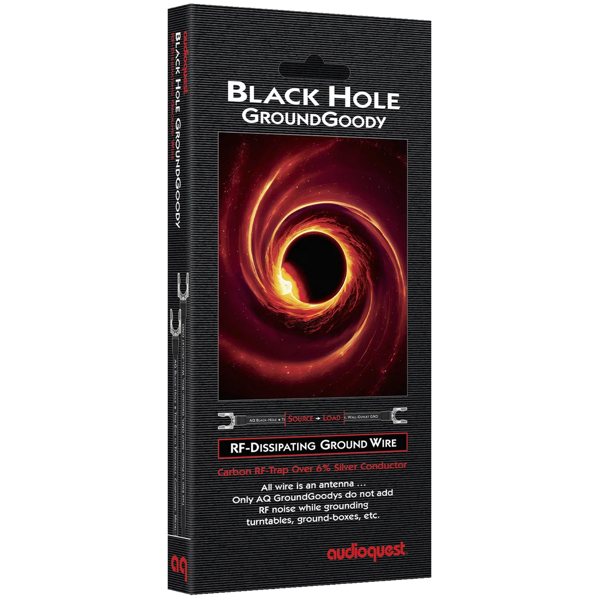 AudioQuest Black Hole GroundGoody Phono Ground Wire | The Grid HiFi