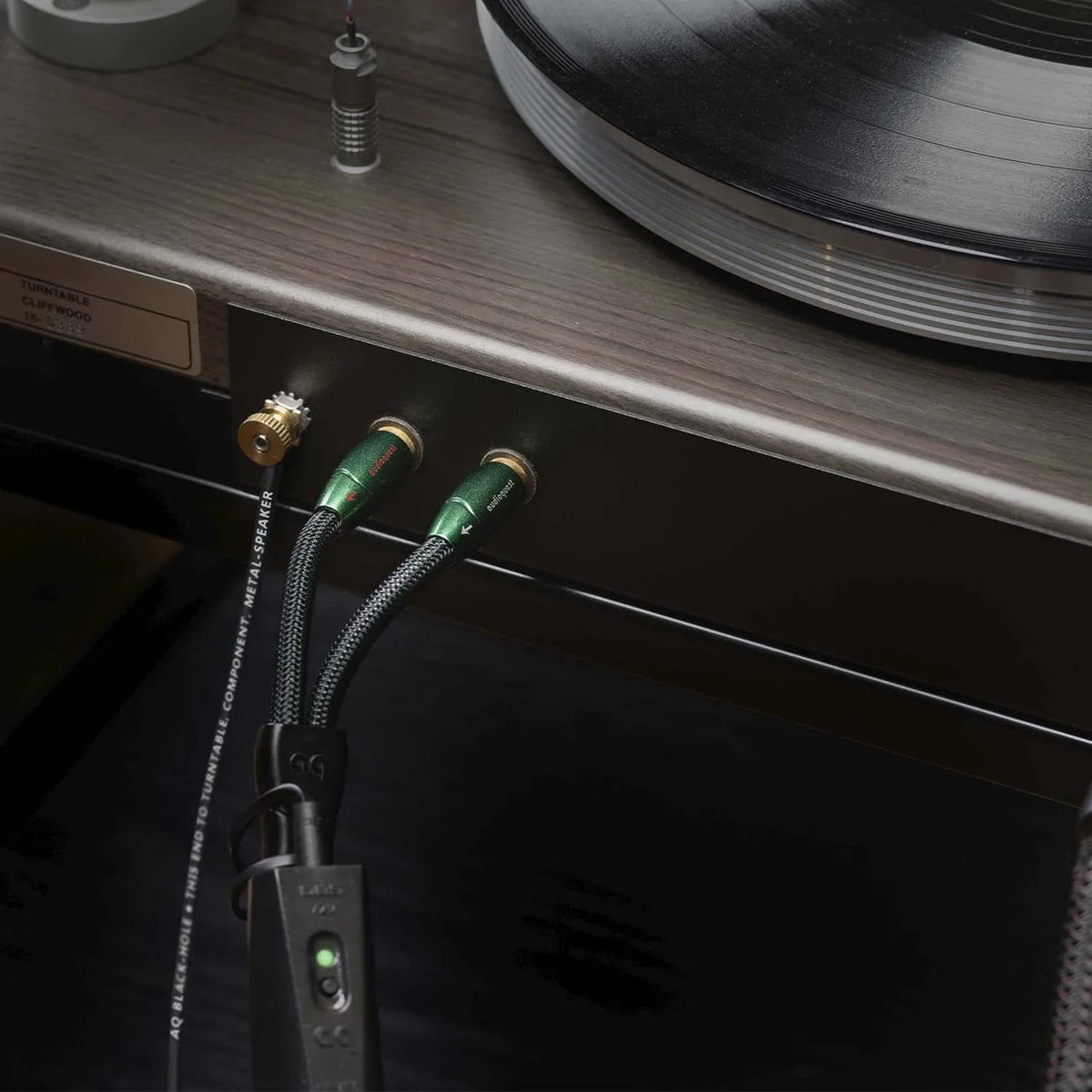 AudioQuest Black Hole GroundGoody Phono Ground Wire | The Grid HiFi
