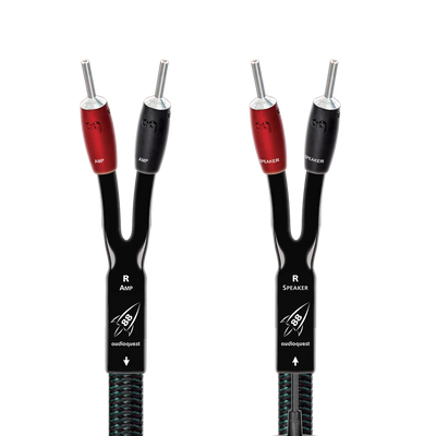 AudioQuest Rocket 88 Full-Range Speaker Cable Pair | The Grid HiFi