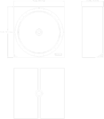 Deus Invicta 60 MK2 | 60" 20,000W Infrasonic Subwoofer