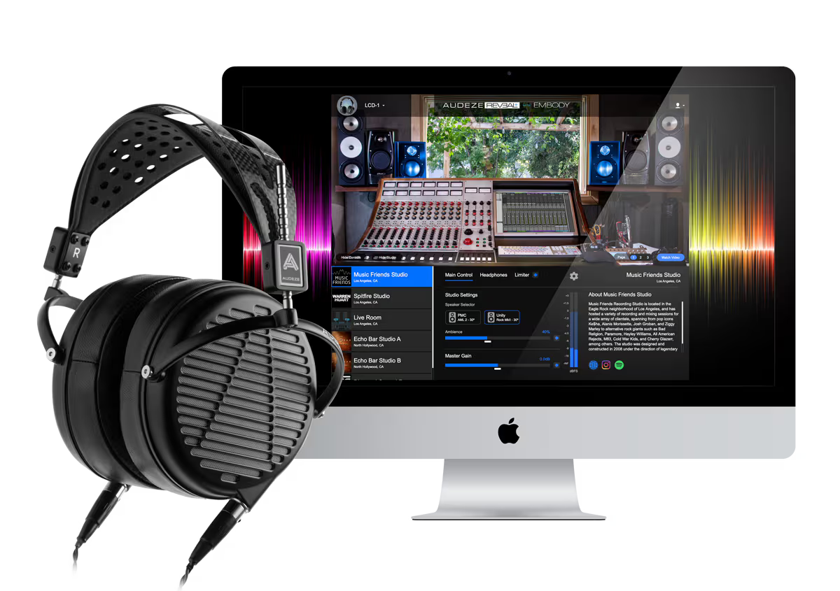 Audeze LCD-MX4 Professional Reference Planar Magnetic Headphones