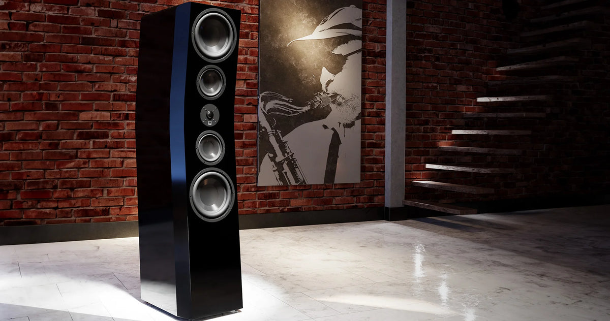 SVS Ultra Evolution Pinnacle Floorstanding Speakers Gloss White | The Grid