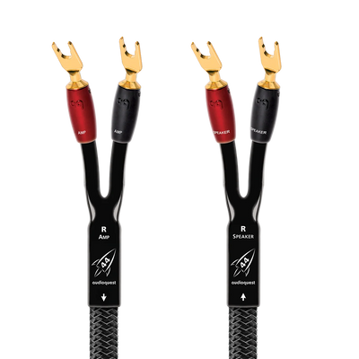AudioQuest Rocket 44 Single-BiAmp Speaker Cable Pair | The Grid HiFi