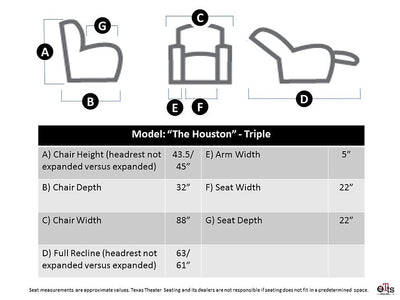 Texas Theater Seating Houston Power Recliner