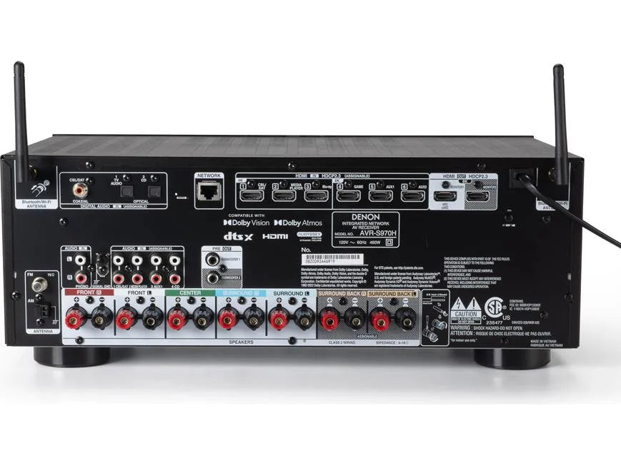 AVR-S970H 7.2-channel Home Theater Receiver