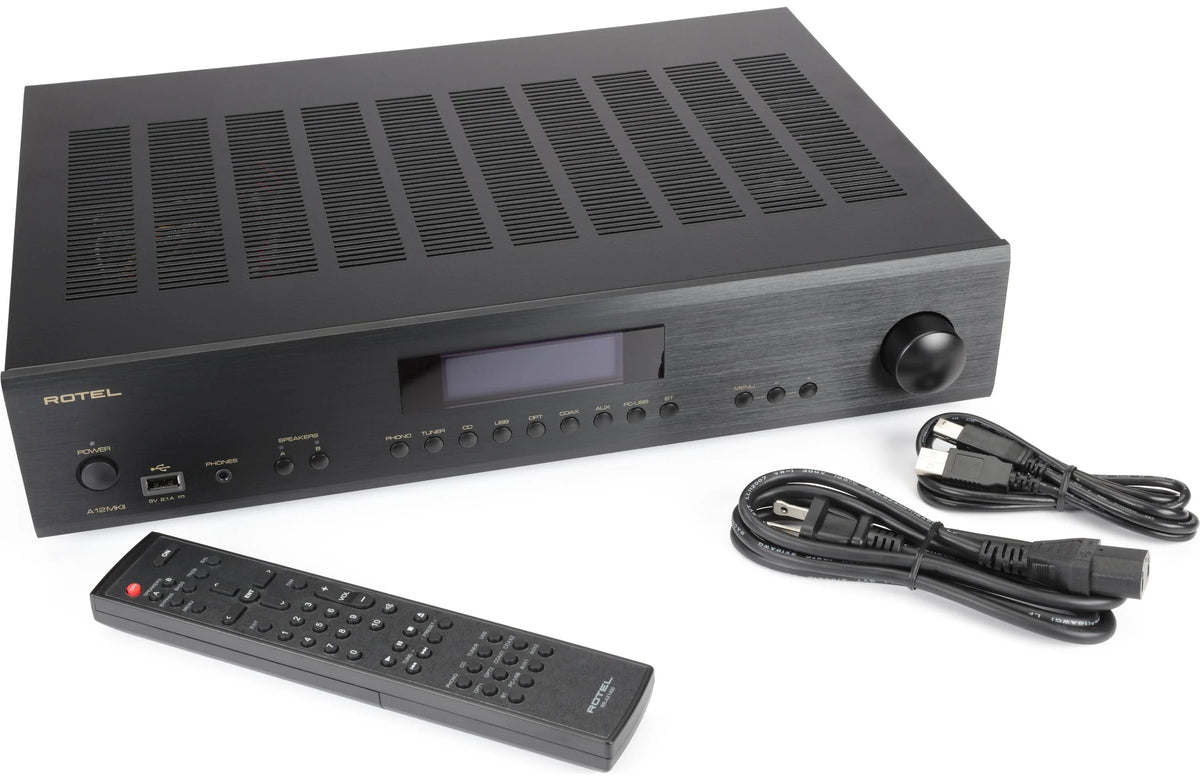 Rotel A12MKII Integrated Amplifier | 60W Class AB & 32-Bit DAC