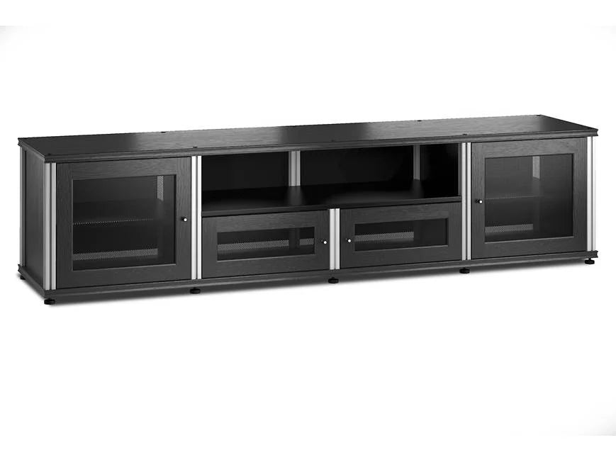 Salamander Synergy Quad 245 Walnut / Aluminum | The Grid HiFi
