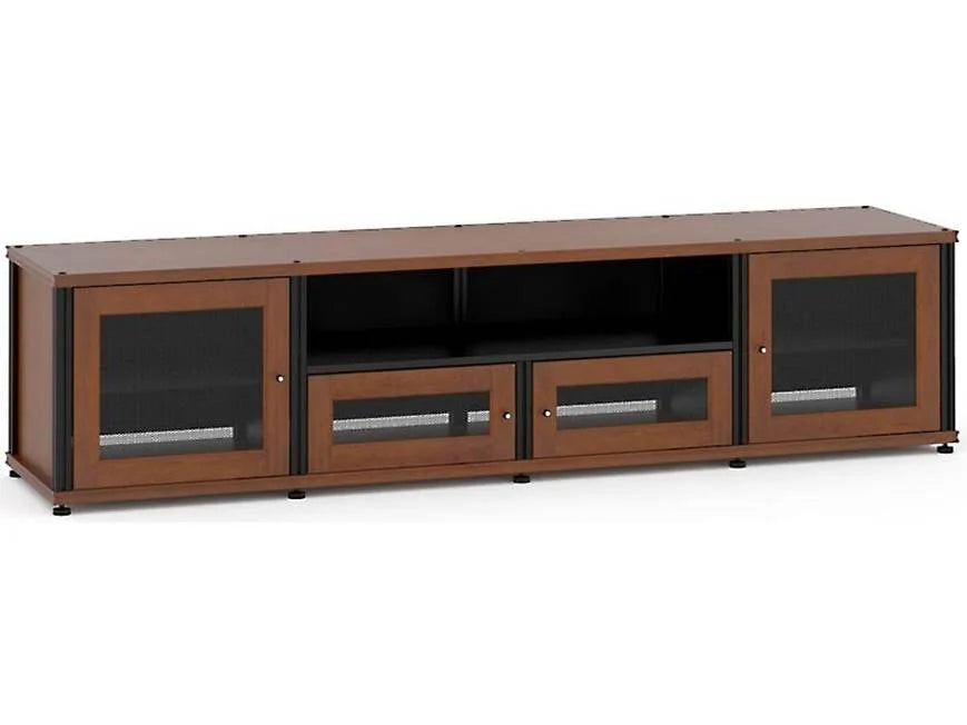 Salamander Synergy Quad 245 Walnut / Aluminum | The Grid HiFi