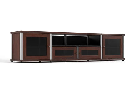 Salamander Synergy Quad 245 Walnut / Aluminum | The Grid HiFi
