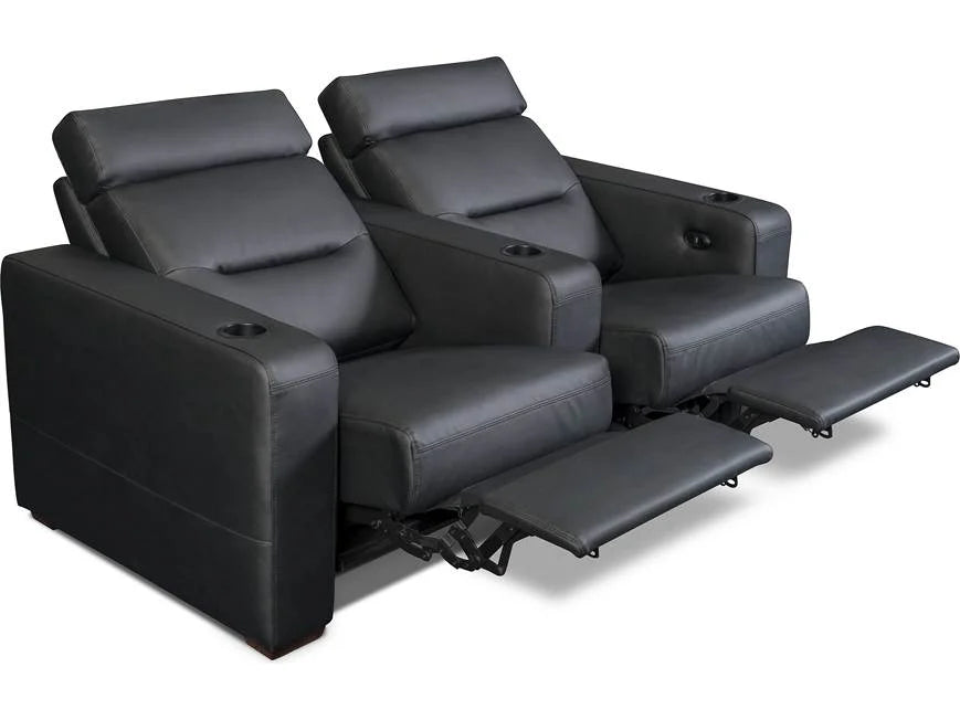 Salamander TC3 Two-Seat Straight Theater Seating | The Grid HiFi