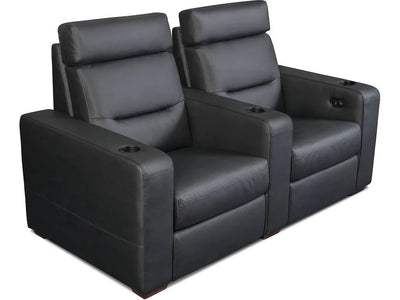 Salamander TC3 Two-Seat Straight Theater Seating | The Grid HiFi