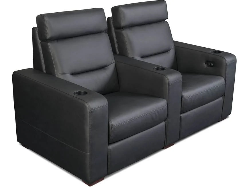 Salamander TC3 Two-Seat Straight Theater Seating | The Grid HiFi