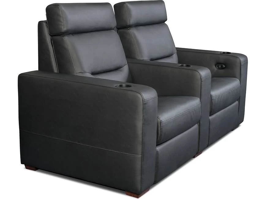 Salamander TC3 Two-Seat Straight Theater Seating | The Grid HiFi