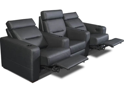 Salamander TC3 Three-Seat Straight Theater Seating | The Grid