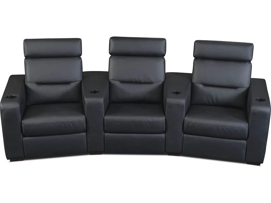 Salamander TC3 Three-Seat Curved Theater Seating | The Grid