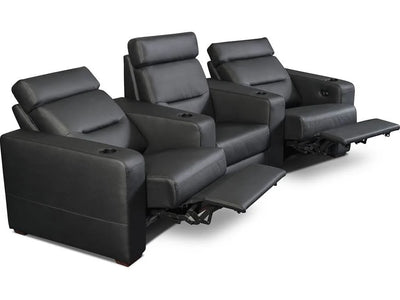 Salamander TC3 Three-Seat Curved Theater Seating | The Grid
