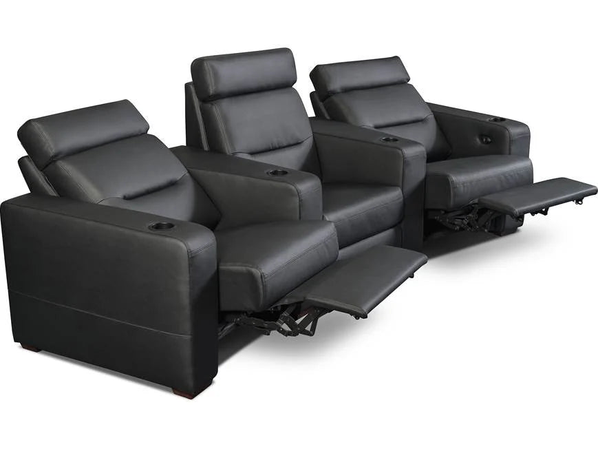 Salamander TC3 Three-Seat Curved Theater Seating | The Grid