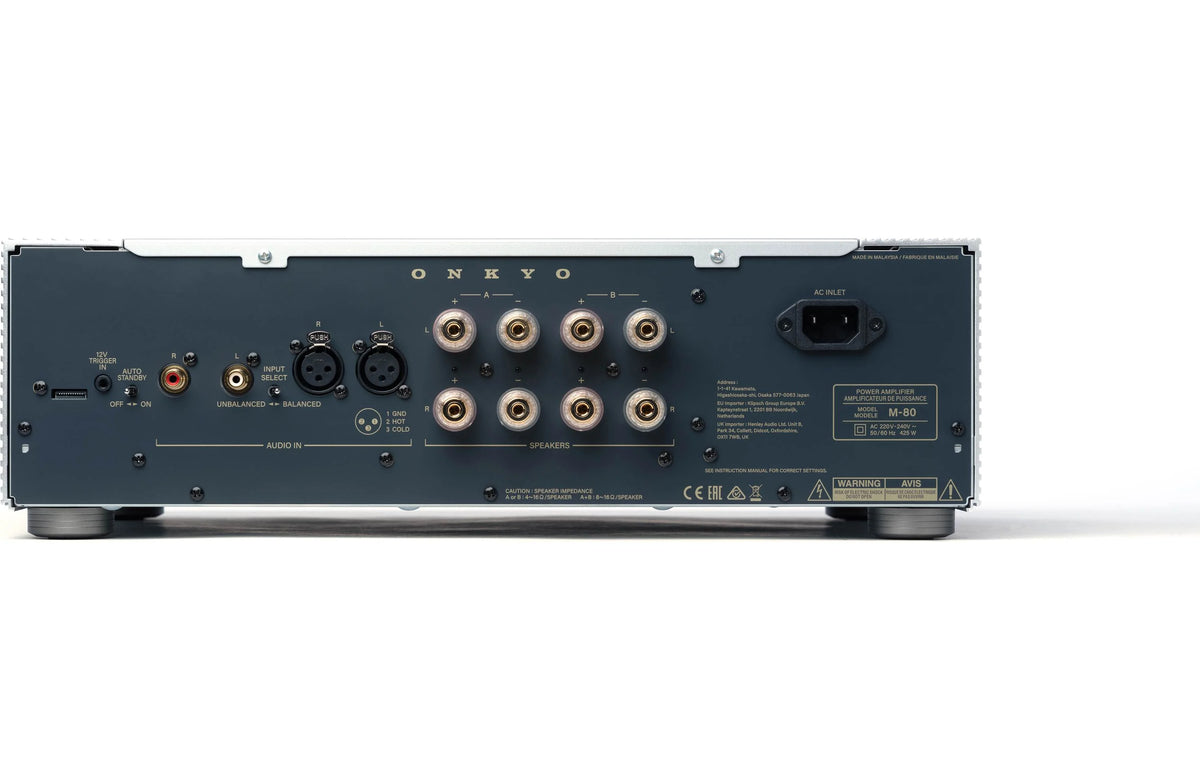 Onkyo Icon M-80 Power Amplifier | M80BMDC / M80SMDC