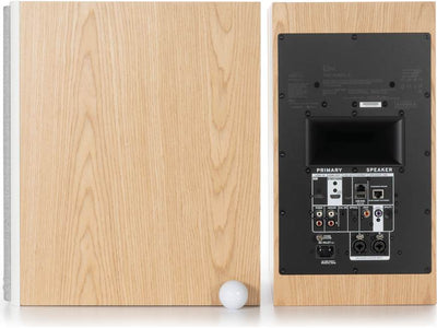 Klipsch The Nines II Dolby Atmos Powered Speakers Red Oak | The Grid