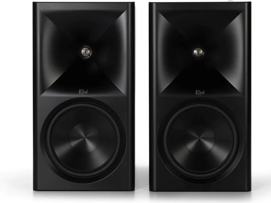 Klipsch The Nines II Dolby Atmos Powered Speakers Walnut | The Grid
