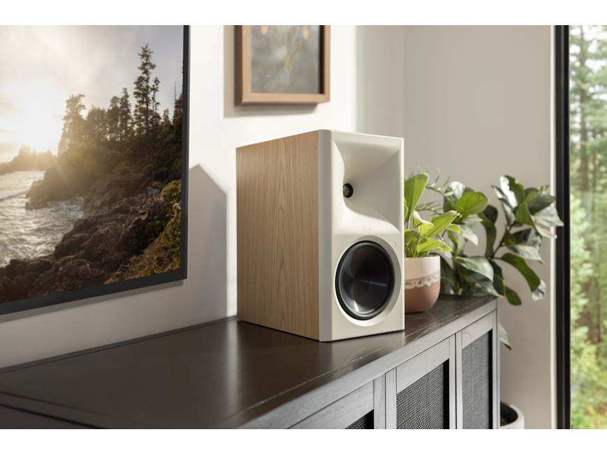 Klipsch The Sevens II Red Oak Powered Speakers | The Grid