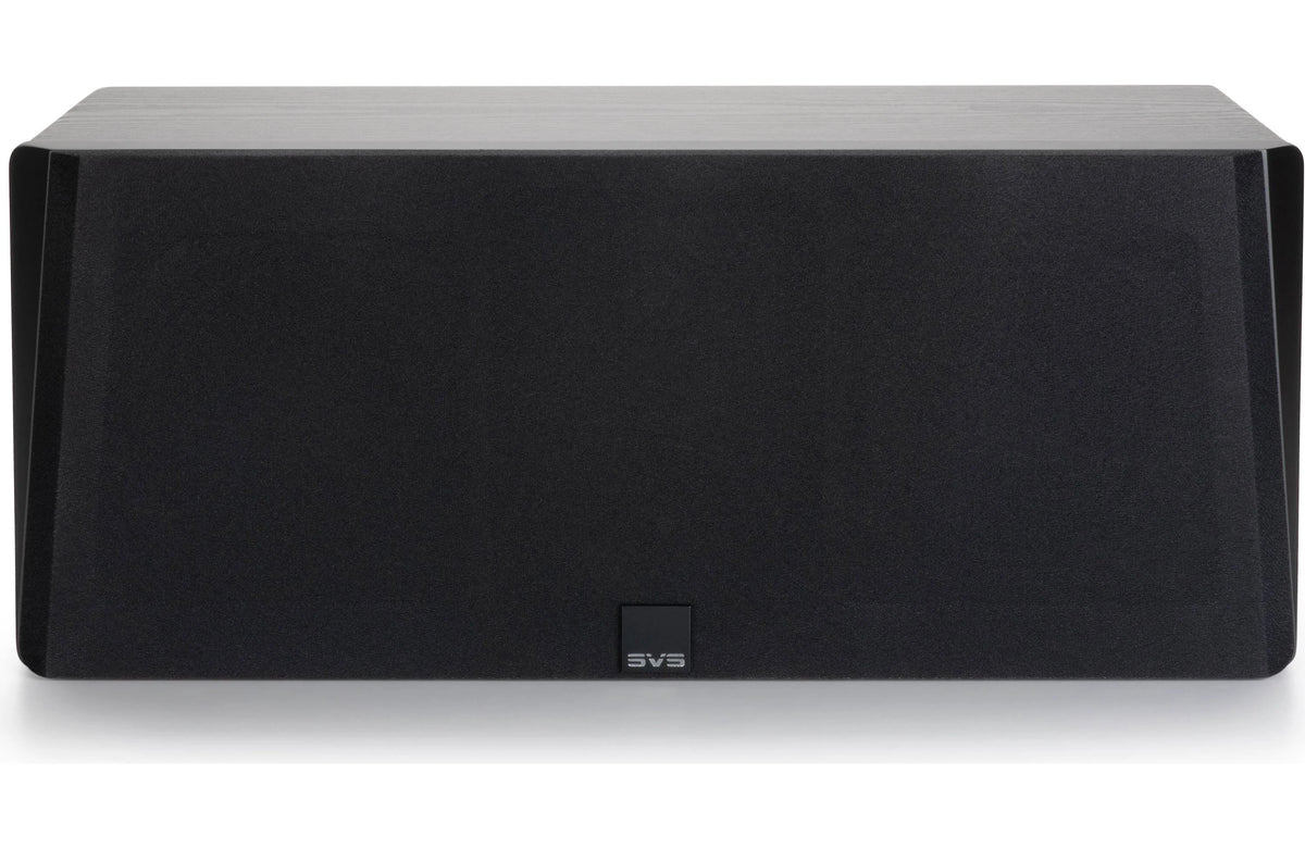 SVS Prime Center | 3-Way Center Channel Speaker Black Ash | The Grid